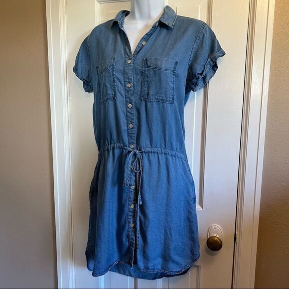 Thread & Supply jean button up dress - Picture 8 of 8